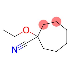 Cycloheptanecarbonitrile, 1-ethoxy- (9CI)