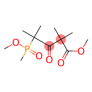 4-[Methoxy(methyl)phosphinyl]-2,2,4-trimethyl-3-oxovaleric acid methyl ester
