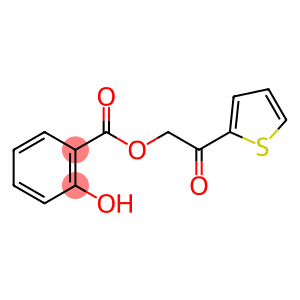2-oxo-2-(2-thienyl)ethyl salicylate