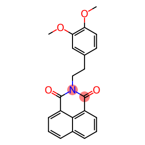2-(3,4-dimethoxyphenethyl)-1H-benzo[de]isoquinoline-1,3(2H)-dione