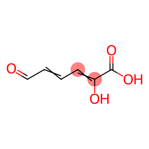 (2E,4Z)-2-hydroxy-6-oxohexa-2,4-dienoic acid