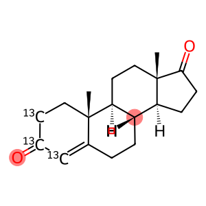 Androstene-3,17-dione-2,3,4-13C3