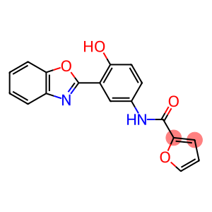N-[3-(1,3-benzoxazol-2-yl)-4-hydroxyphenyl]-2-furamide