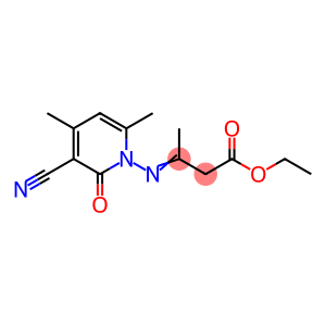 ethyl 3-{[3-cyano-4,6-dimethyl-2-oxo-1(2H)-pyridinyl]imino}butanoate