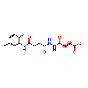 (E)-4-{2-[4-(2,5-dimethylanilino)-4-oxobutanoyl]hydrazino}-4-oxo-2-butenoic acid