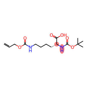 D-Lysine, N2-[(1,1-dimethylethoxy)carbonyl]-N6-[(2-propen-1-yloxy)carbonyl]-