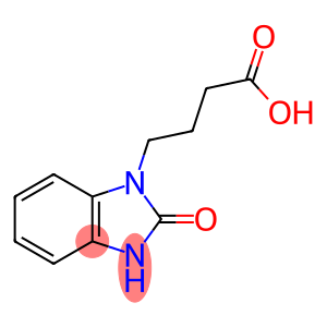 4-2-oxo-2,3-hihydro-1H-benzimidazol-1-yl)butanoic acid