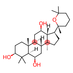 (20R)-20,25-Epoxydammarane-3β,6α,12β-triol