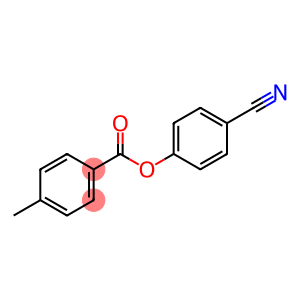 Benzoic acid, 4-methyl-, 4-cyanophenyl ester