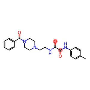 N~1~-[2-(4-benzoyl-1-piperazinyl)ethyl]-N~2~-(4-methylphenyl)ethanediamide