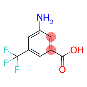 3-Amino-5-carboxybenzotrifluoride, 3-Carboxy-5-(trifluoromethyl)aniline
