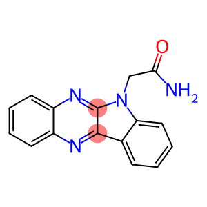 6H-Indolo[2,3-b]quinoxaline-6-acetamide