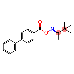 biphenyl-4-yl({[(2Z)-3,3-dimethylbutan-2-ylidene]amino}oxy)methanone