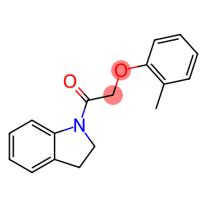 1-[(2-methylphenoxy)acetyl]indoline