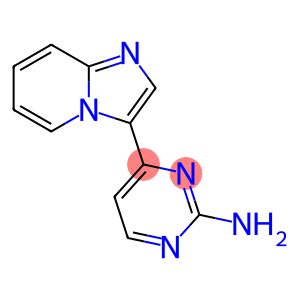 2-氨基嘧啶,4-咪唑并[1,2-a]吡啶-3-基