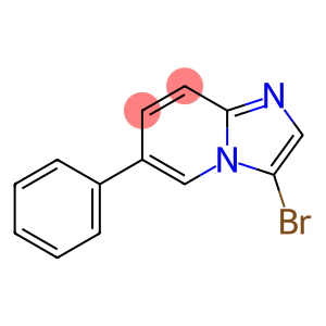 Imidazo[1,2-a]pyridine, 3-bromo-6-phenyl-