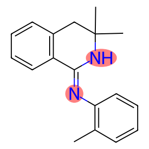 N-(3,3-dimethyl-3,4-dihydro-1(2H)-isoquinolinylidene)-N-(2-methylphenyl)amine
