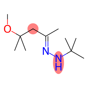 4-methoxy-4-methylpentan-2-one tert-butylhydrazone