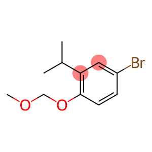 Benzene, 4-bromo-1-(methoxymethoxy)-2-(1-methylethyl)-