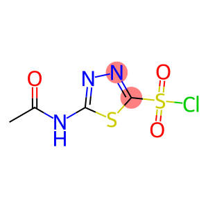 5-acetamido-1,3,4-thiadiazole-2-sulfonyl chloride