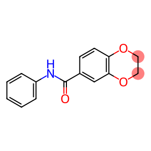 1,4-Benzodioxin-6-carboxamide, 2,3-dihydro-N-phenyl-