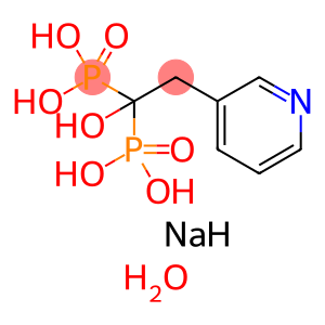 Risedronic acid monosodium salt hemi(pentahydrate)