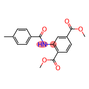 dimethyl 2-[(4-methylbenzoyl)amino]terephthalate