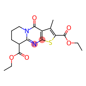 diethyl 3-methyl-4-oxo-6,7,8,9-tetrahydro-4H-pyrido[1,2-a]thieno[2,3-d]pyrimidine-2,9-dicarboxylate