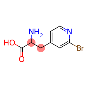 4-Pyridinepropionicacid,-alpha--amino-2-bromo-,DL-(8CI)