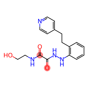 2-[(2-羟乙基)氨基]-2-氧代-2-乙酸,2-[2-[2-(4-吡啶基)乙基]苯基]肼