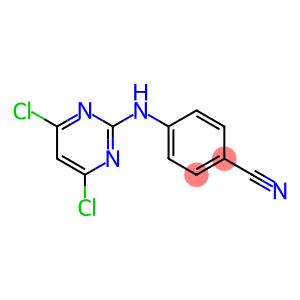 4-N[2(4,6-二氯嘧啶基)]-氨基苯腈