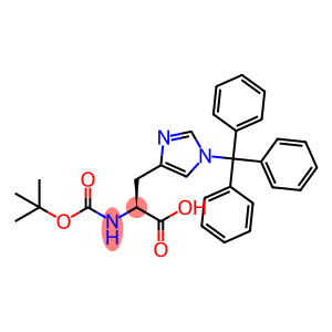 N-(tert-butoxycarbonyl)-1-trityl-L-histidine
