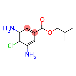 2-甲基丙基3,5-二氨基-4-氯苯甲酸酯