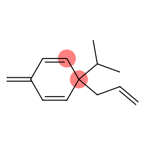 1,4-Cyclohexadiene,6-methylene-3-(1-methylethyl)-3-(2-propenyl)-(9CI)