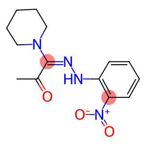 1-({2-nitrophenyl}hydrazono)-1-(1-piperidinyl)acetone