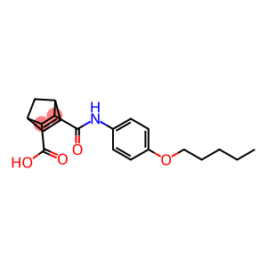 3-{[4-(pentyloxy)anilino]carbonyl}bicyclo[2.2.1]hept-5-ene-2-carboxylic acid