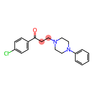 1-(4-chlorophenyl)-3-(4-phenylpiperazin-1-yl)propan-1-one