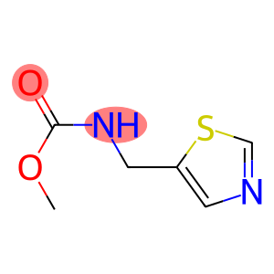 Carbamic  acid,  (5-thiazolylmethyl)-,  methyl  ester  (9CI)