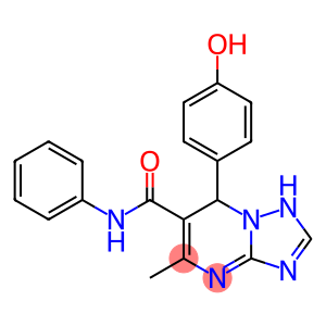 7-(4-hydroxyphenyl)-5-methyl-N-phenyl-4,7-dihydro[1,2,4]triazolo[1,5-a]pyrimidine-6-carboxamide