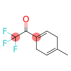 Ethanone, 2,2,2-trifluoro-1-(4-methyl-1,4-cyclohexadien-1-yl)- (9CI)