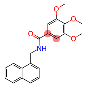 3,4,5-trimethoxy-N-(naphthalen-1-ylmethyl)benzamide