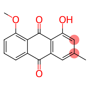 9,10-Anthracenedione, 1-hydroxy-8-methoxy-3-methyl-