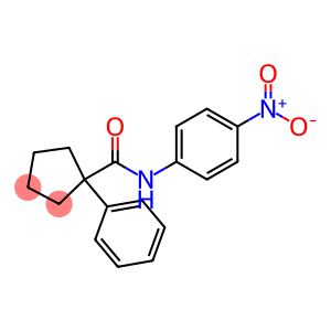 N-{4-nitrophenyl}-1-phenylcyclopentanecarboxamide