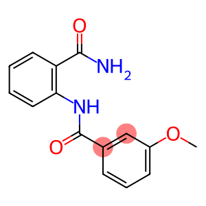 Benzamide, N-[2-(aminocarbonyl)phenyl]-3-methoxy-