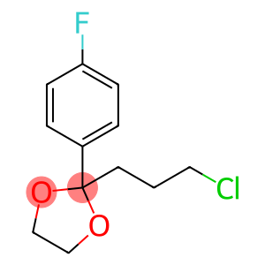 2-(3-chloropropyl)-2-(p-fluorophenyl)-1,3-dioxolane