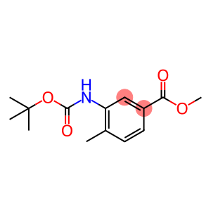 Methyl 3-((tert-butoxycarbonyl)amino)-4-methylbenzoate