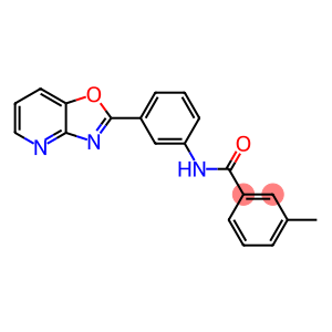 3-methyl-N-(3-[1,3]oxazolo[4,5-b]pyridin-2-ylphenyl)benzamide
