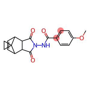 N-(3,5-dioxo-spiro{4-azatricyclo[5.2.1.0~2,6~]dec-8-en-10,1'-cyclopropane}-4-yl)-4-methoxybenzamide