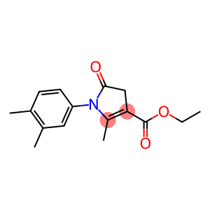 ethyl 1-(3,4-dimethylphenyl)-2-methyl-5-oxo-4,5-dihydro-1H-pyrrole-3-carboxylate