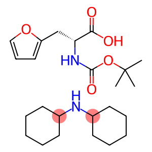 (R)-2-(BOC-氨基)-3-(2-呋喃基)丙酸 二环己基铵盐